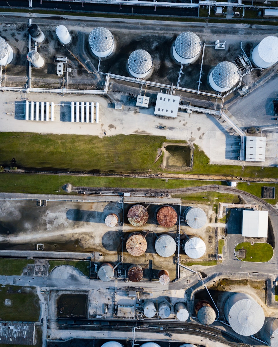 bird's-eye photography of city
